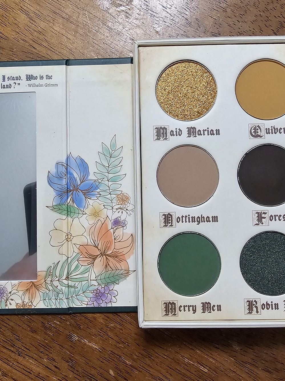 Fairy Tales Storybook Cosmetics Eyeshadow Palette - Robin Hood